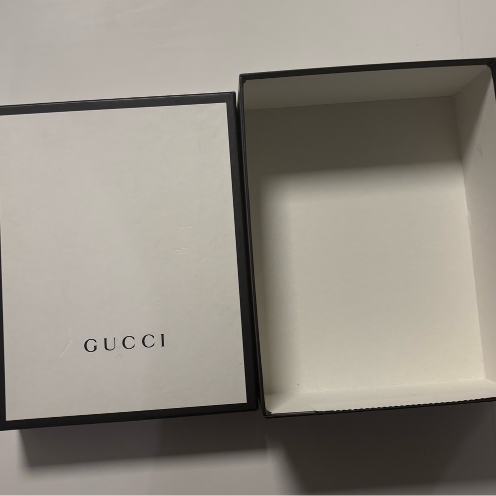 Gucci Black and White Big Shoe Box